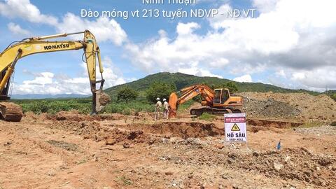 Dự án đường dây 500kV Vân Phong – Vĩnh Tân:  Nhiều khó khăn vướng mắc về mặt bằng cần sớm được tháo gỡ