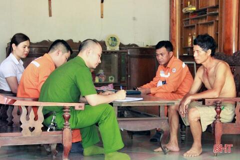 Xử lý nghiêm một hộ dân có hành vi “câu trộm” điện ở Hương Khê