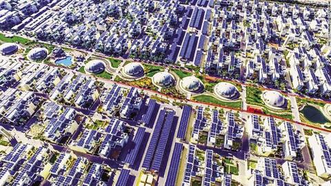 Thành phố bền vững giữa sa mạc ở Dubai