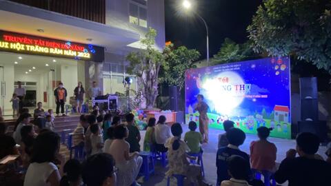 Truyền tải điện Đà Nẵng tổ chức đêm hội “Trung thu cho em”