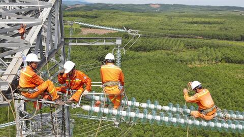 TTĐ Quảng Trị hoàn thành sửa chữa đường dây 500kV trước mùa mưa bão