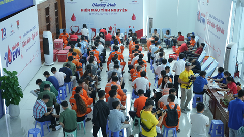 Tuần lễ hồng không chỉ riêng của người lao động EVN