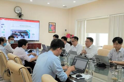 PC Đà Nẵng làm việc với Đoàn công tác của Trung tâm Điều độ hệ thống điện Quốc gia