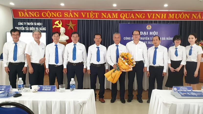 Công đoàn CSTV Truyền tải điện Đà Nẵng tổ chức đại hội lần thứ II, nhiệm kỳ 2022-2027
