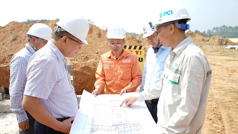 Tiếp tục huy động nhân lực để triển khai dự án đường dây 500kV Lào Cai – Vĩnh Yên