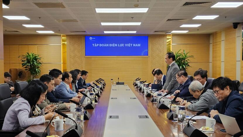 VEEA làm việc với EVN và VUSTA về việc phối hợp tổ chức Hội nghị AFEO Midterm lần thứ 24