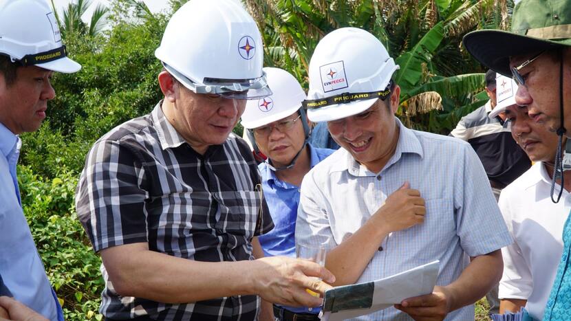 Đóng điện hàng loạt công trình lưới điện điện 110kV tại các tỉnh phía Nam