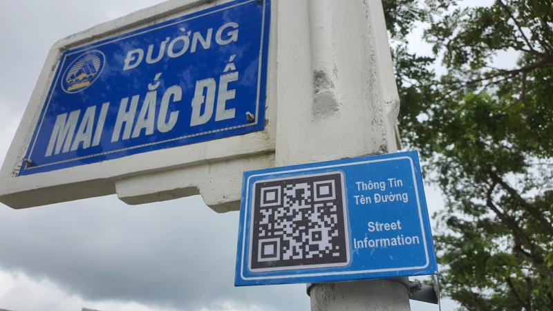 Đà Nẵng: Gắn mã QR tra cứu thông tin các tuyến đường phục vụ người dân và du khách  -1