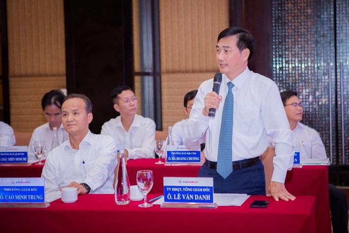 Ông Lê Văn Danh – Tổng Giám đốc EVNGENCO3 chủ trì Hội nghị