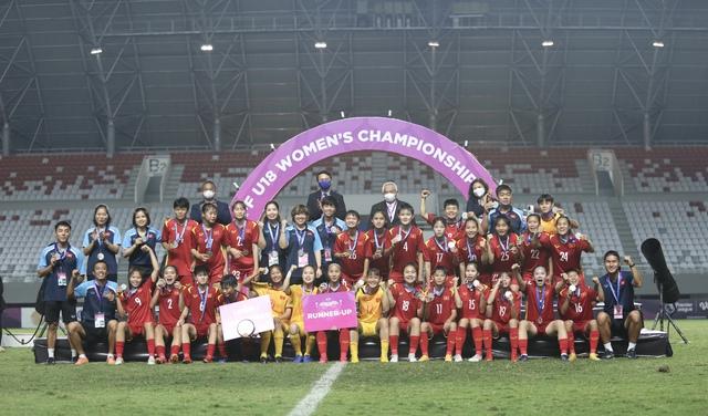 Đội tuyển nữ U18 Việt Nam giành chức Á quân Đông Nam Á - Ảnh 1.