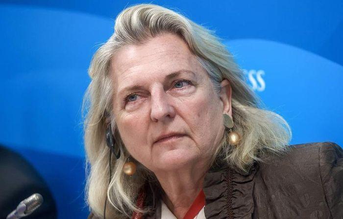 Cựu Bộ trưởng Ngoại giao Áo Karin Kneissl. Ảnh: Tass