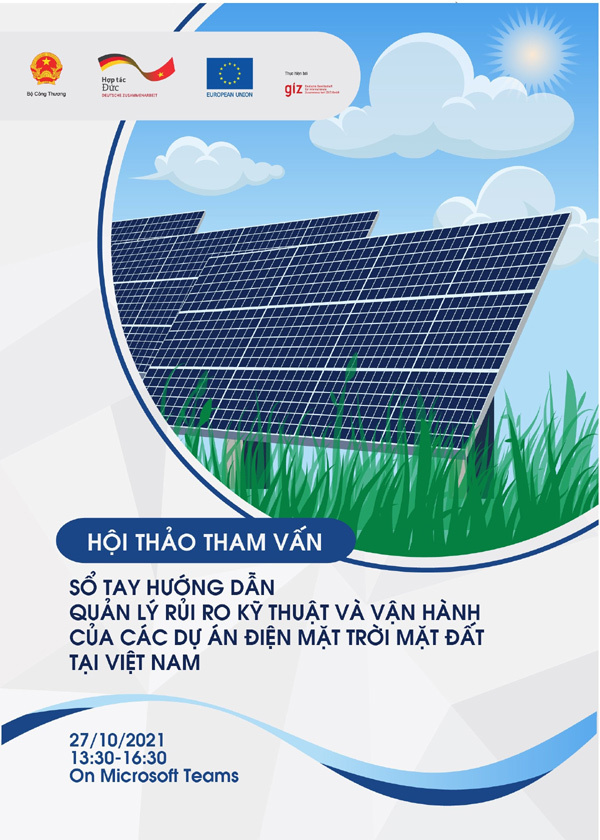 Sắp ra mắt sổ tay quản lý rủi ro dự án điện mặt trời tại Việt Nam